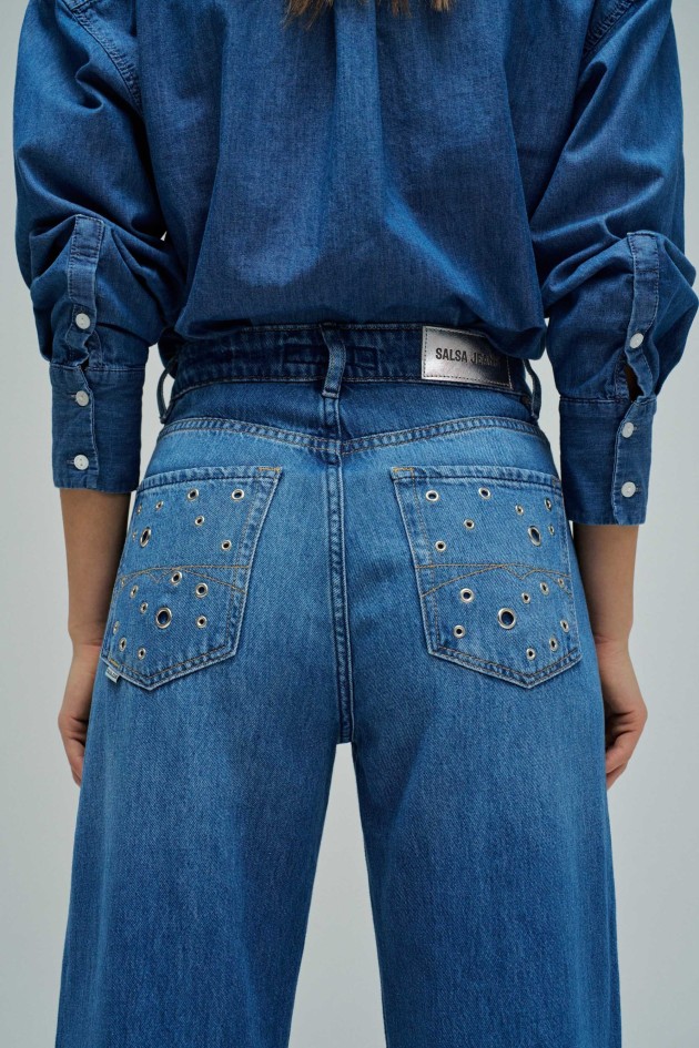 WIDE LEG JEANS