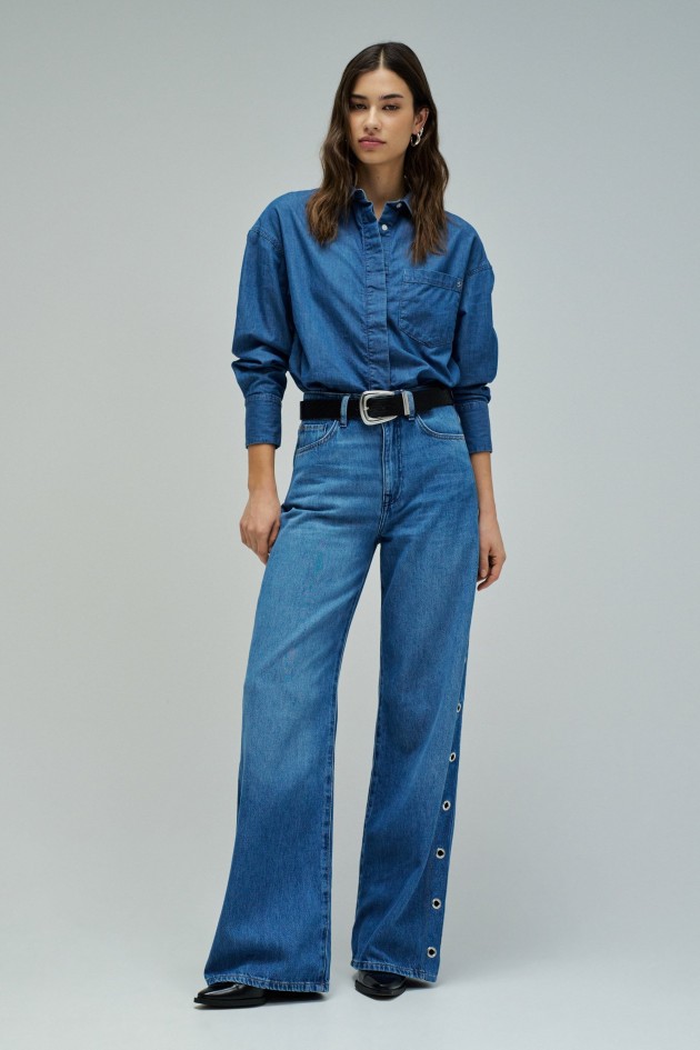 WIDE LEG JEANS