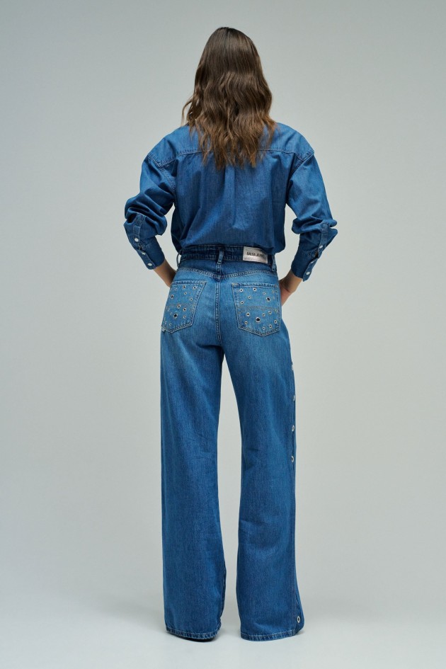 WIDE LEG JEANS