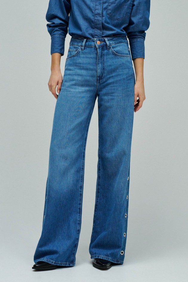 WIDE LEG JEANS