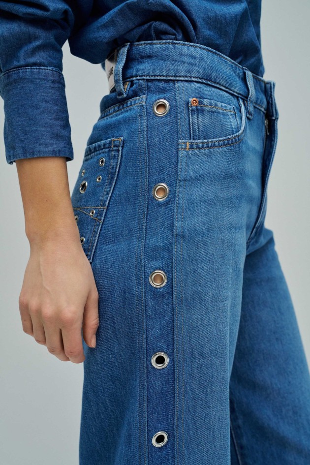 WIDE LEG JEANS