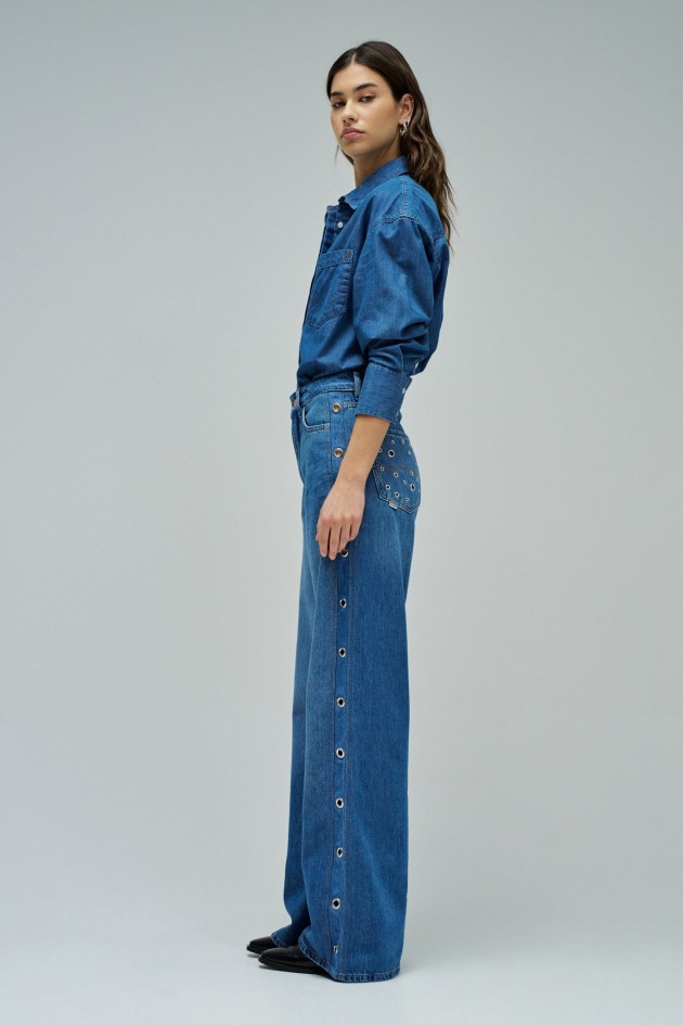 WIDE LEG JEANS