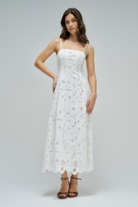 DRESS IN ENGLISH EMBROIDERY
