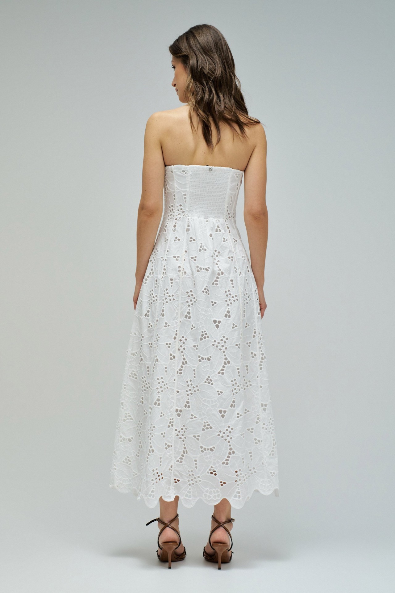 DRESS IN ENGLISH EMBROIDERY
