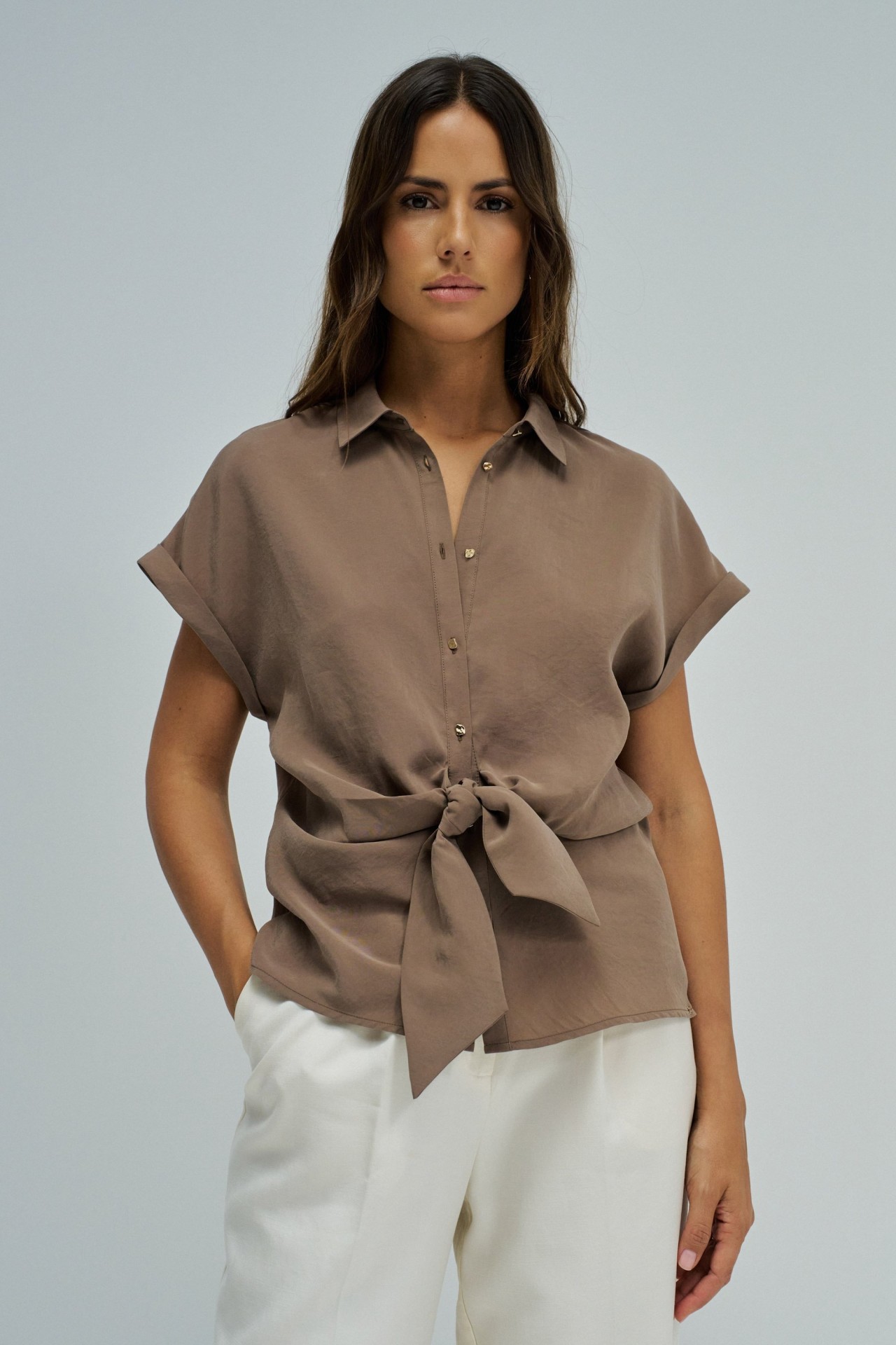 SHIRT WITH BOW
