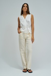 SHIRT WITH LINEN