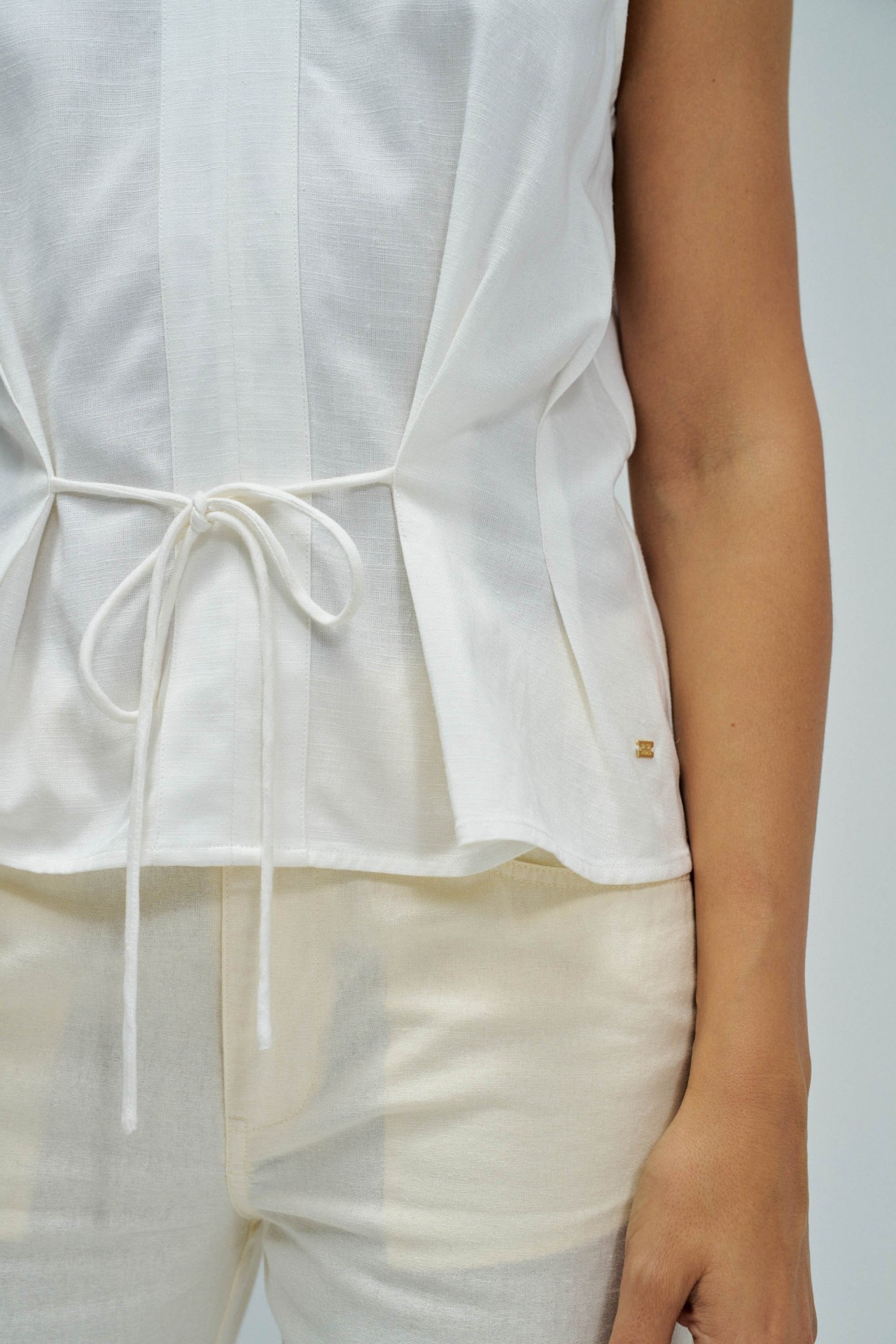 SHIRT WITH LINEN