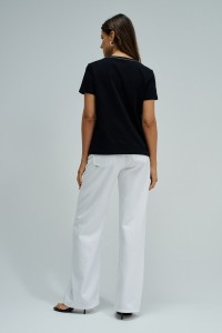 BASIC T-SHIRT WITH LUREX