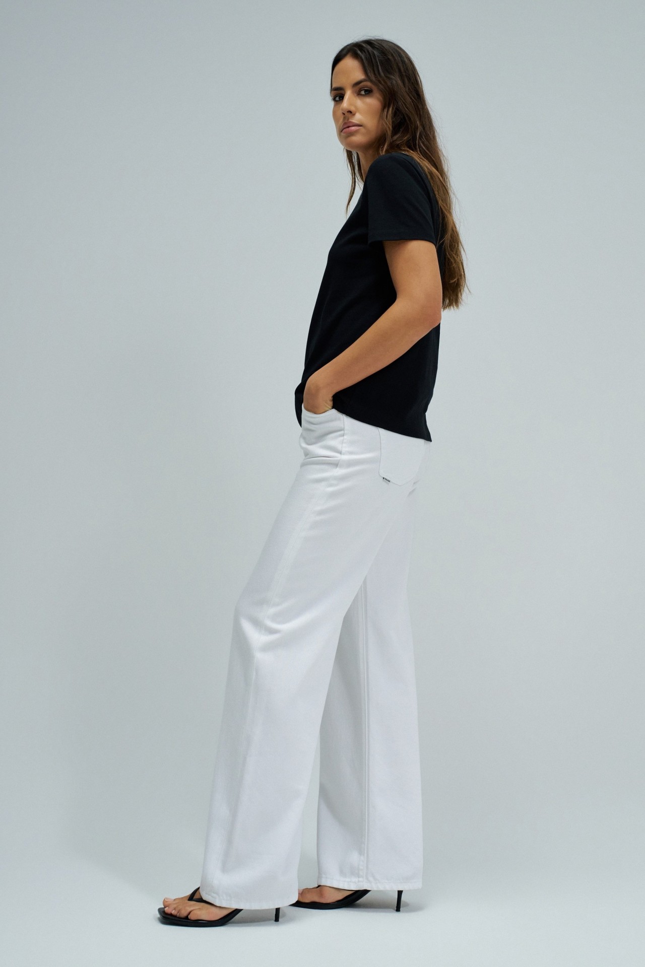 BASIC T-SHIRT WITH LUREX