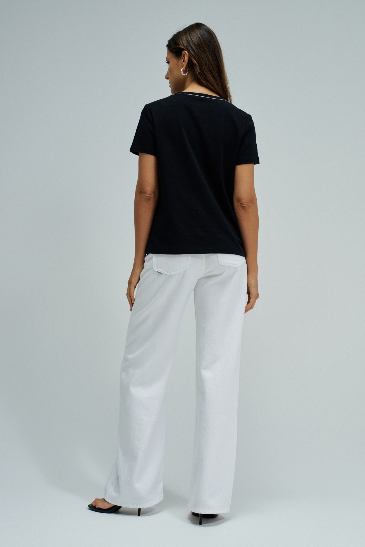 BASIC T-SHIRT WITH LUREX