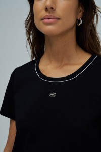 BASIC T-SHIRT WITH LUREX