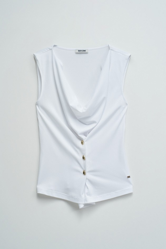 DRAPED TOP