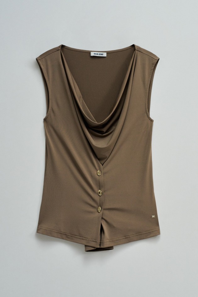 DRAPED TOP