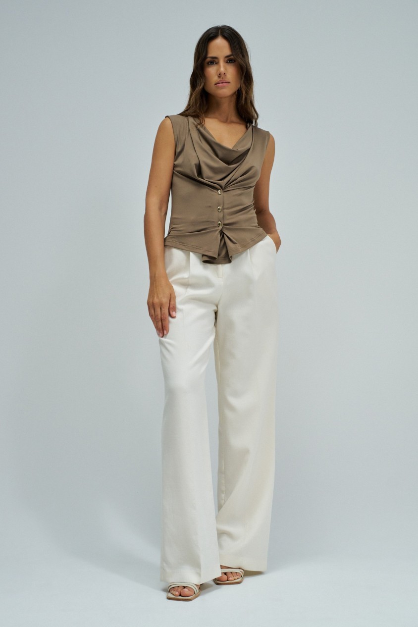 DRAPED TOP