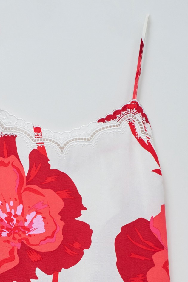 TOP COM PADRÃO FLORAL