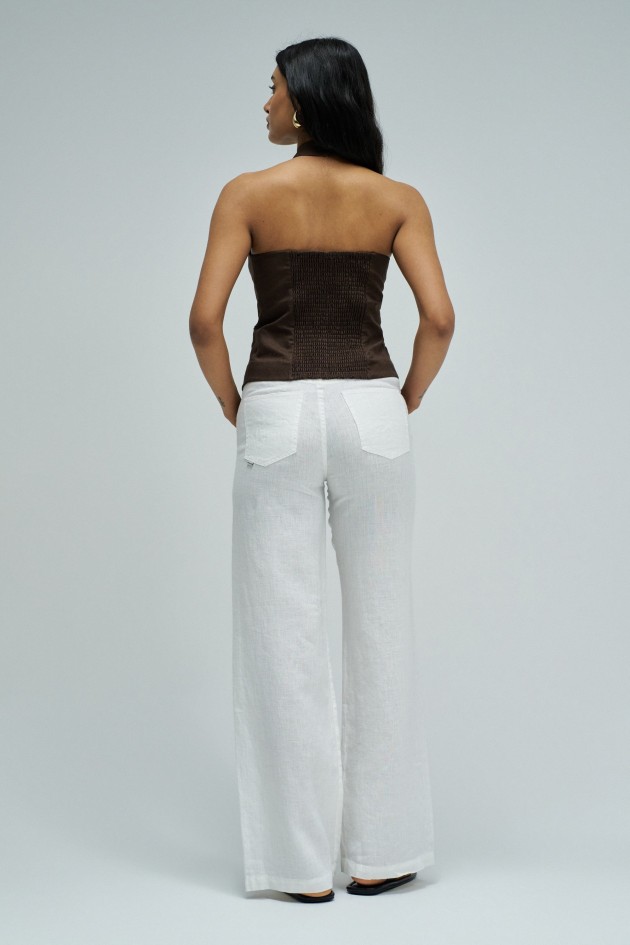 LINEN VEST