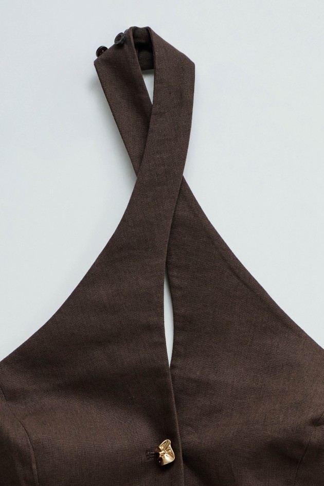 LINEN VEST