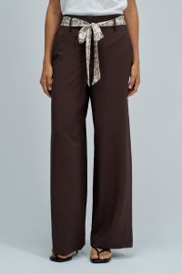 FLUID TROUSERS WITH WIDE LEG