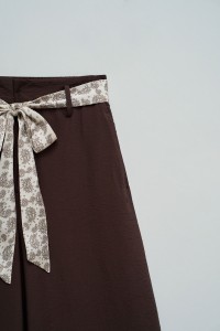 FLUID TROUSERS WITH WIDE LEG