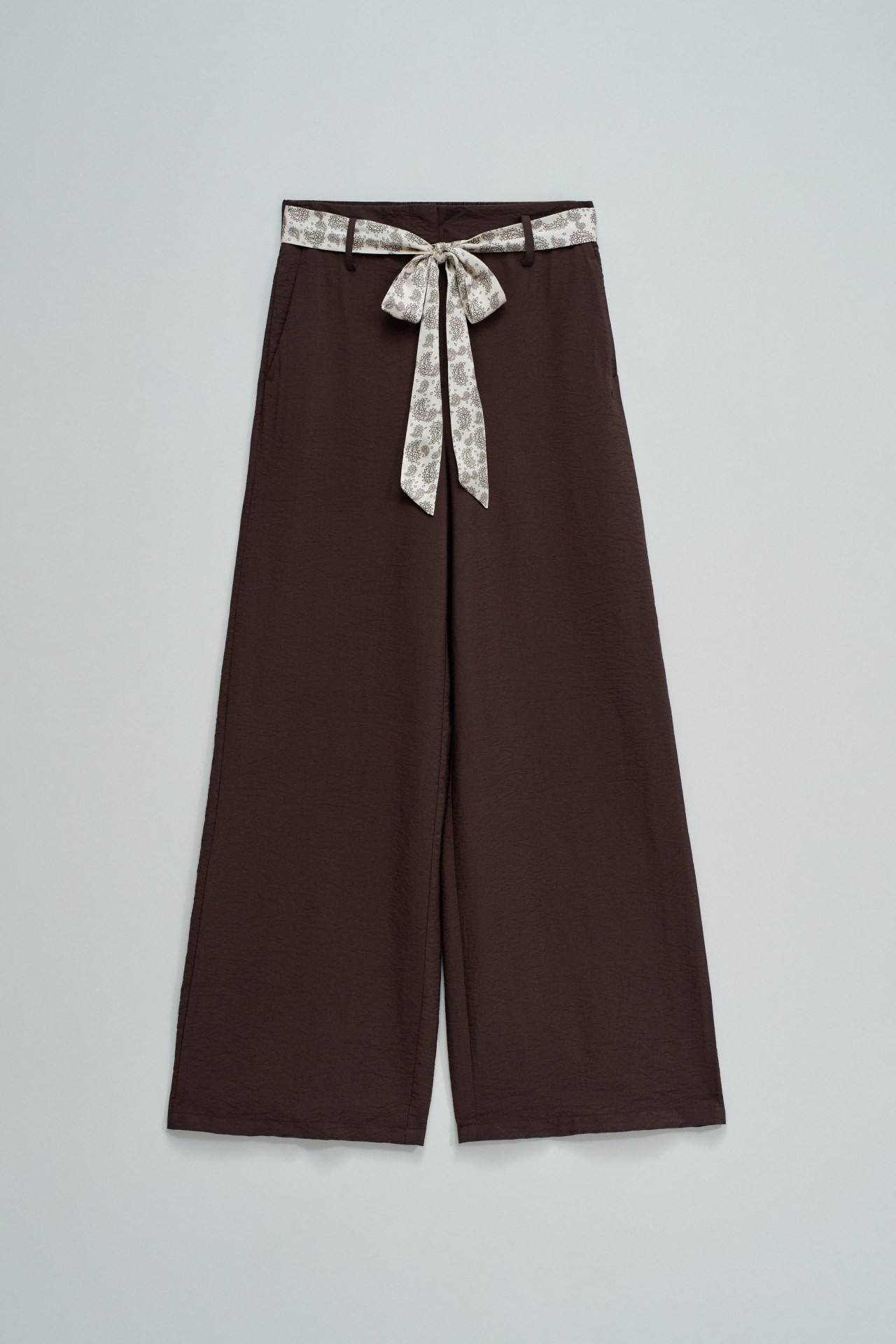 FLUID TROUSERS WITH WIDE LEG
