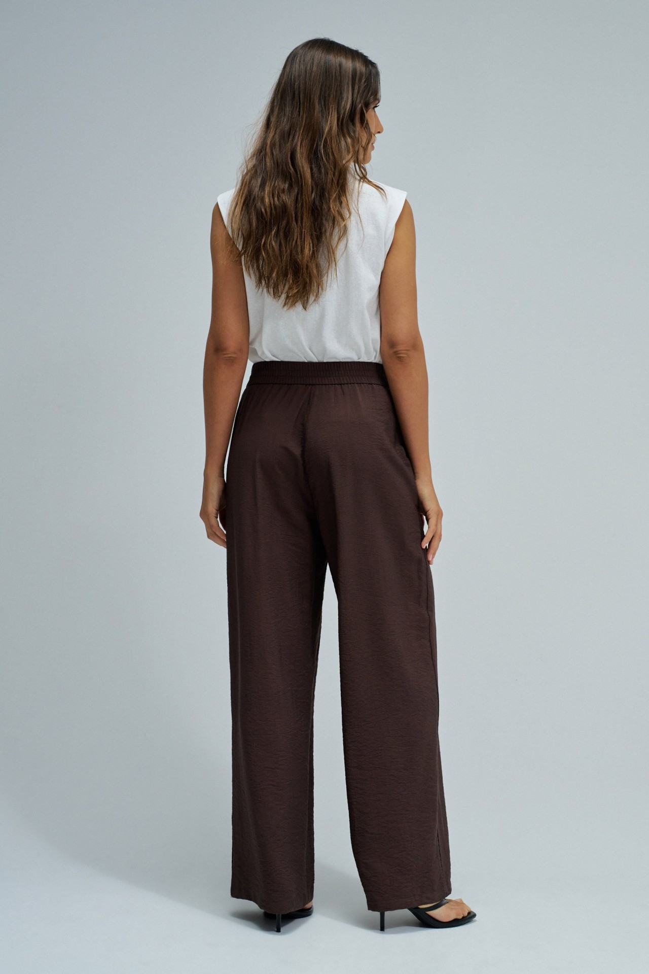 FLUID TROUSERS WITH WIDE LEG
