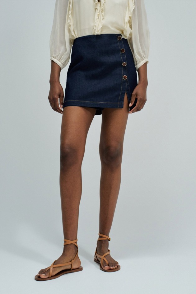 LIGHTDENIM SKORT