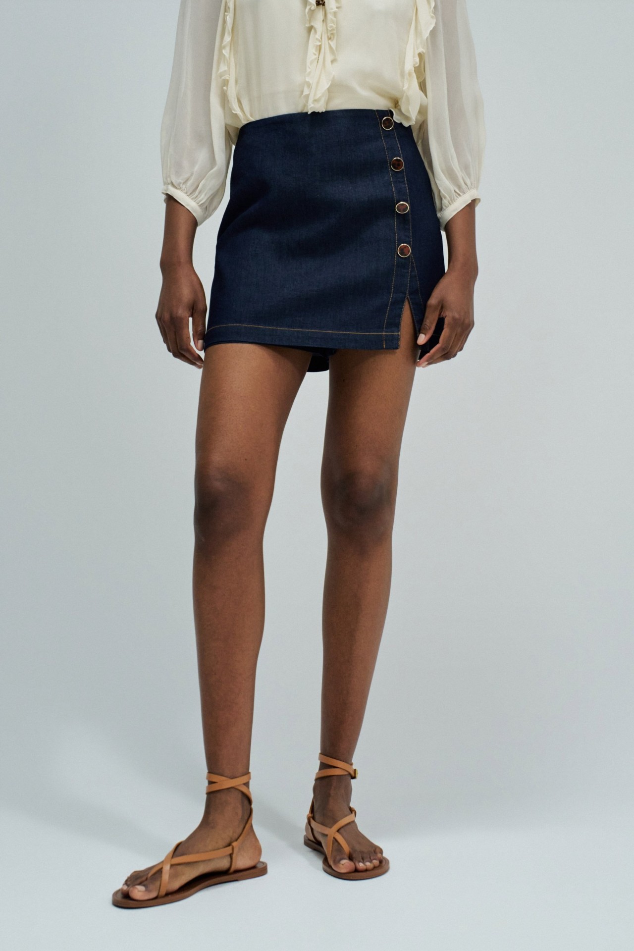 LIGHTDENIM SKORT