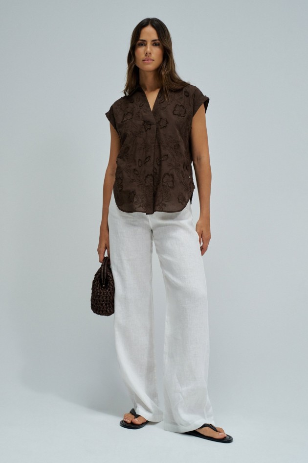 SHIRT WITH EMBROIDERY