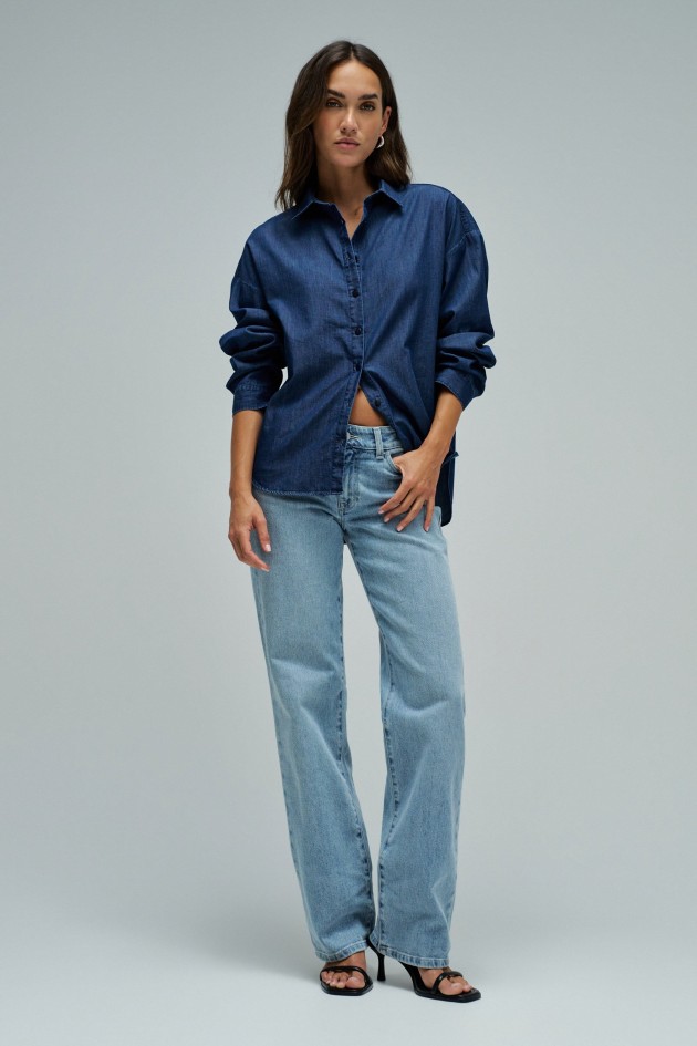 LIGHTDENIM BASIC SHIRT