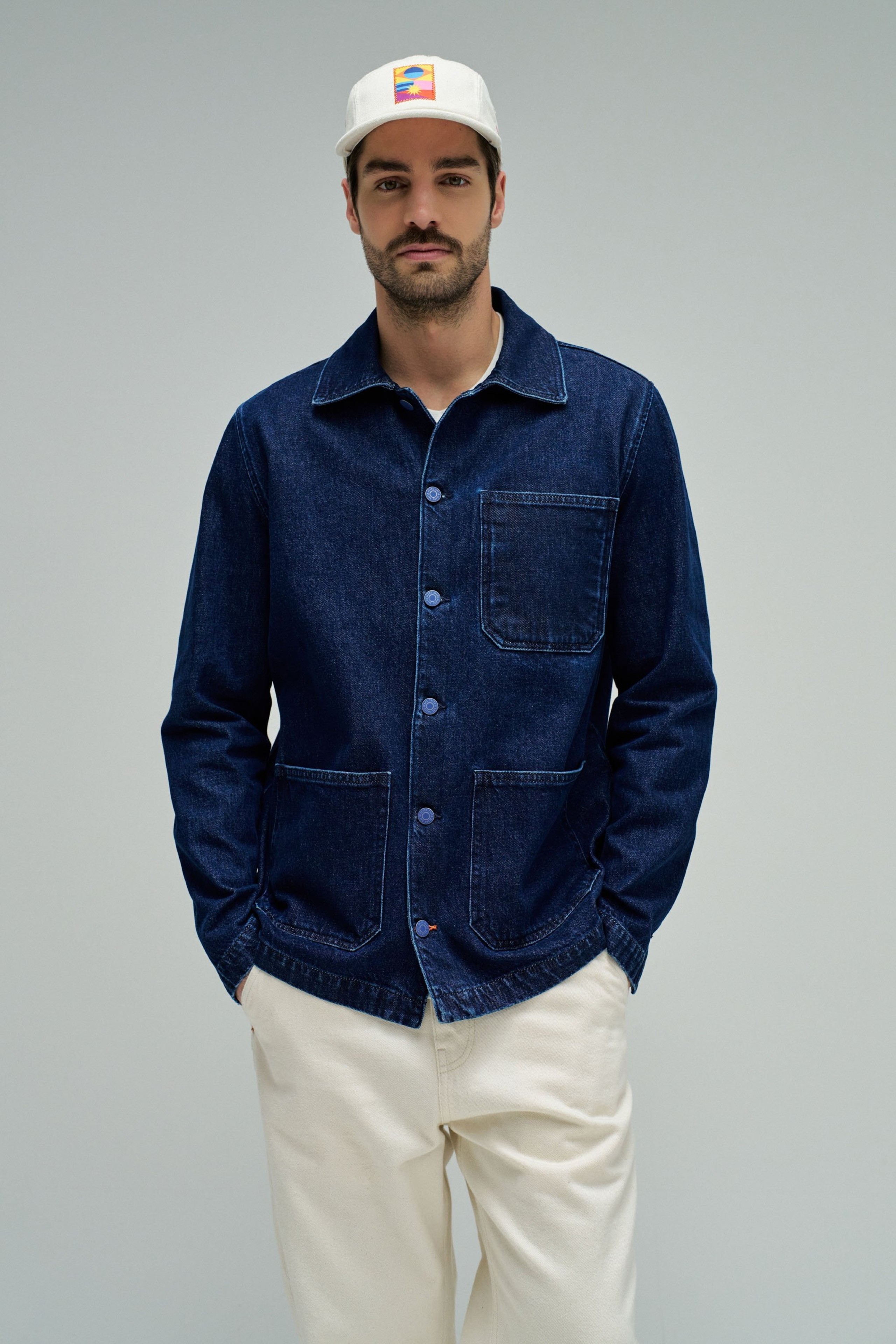 SOBRECAMISA EM DENIM AKA CORLEONE