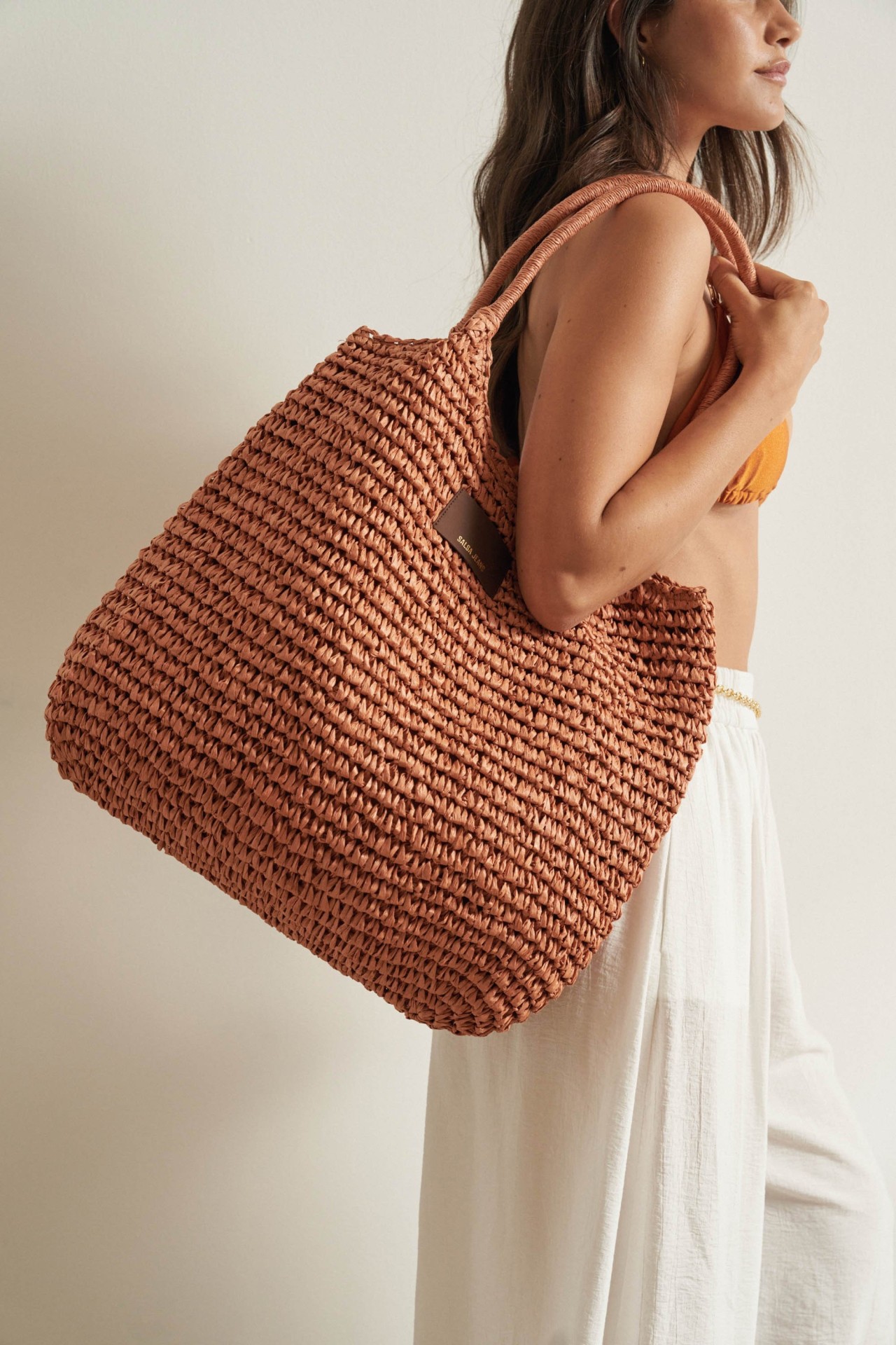 BOLSO DE RAFIA