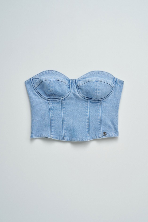 TOP IN DENIM