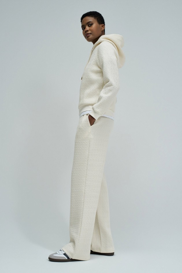 HOODIE COM JACQUARD