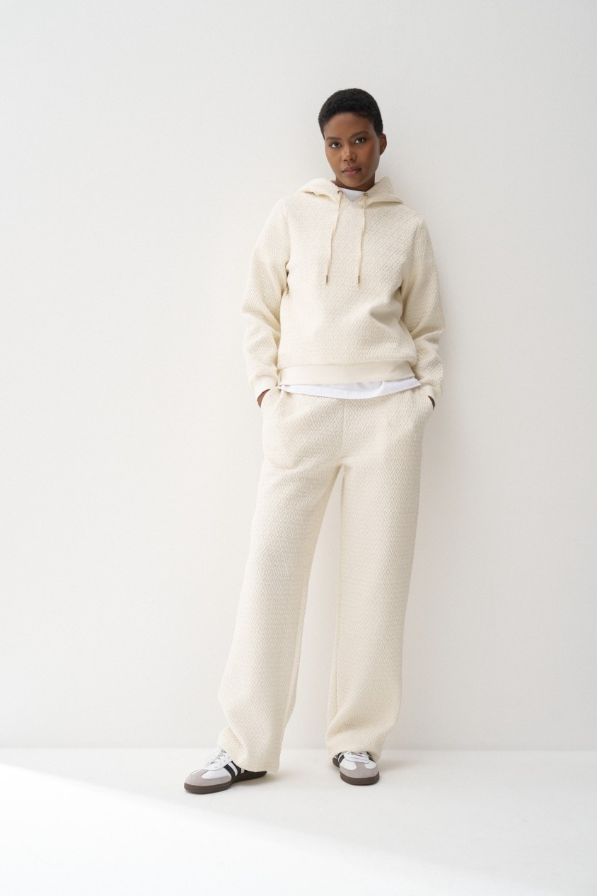 HOODIE CON JACQUARD
