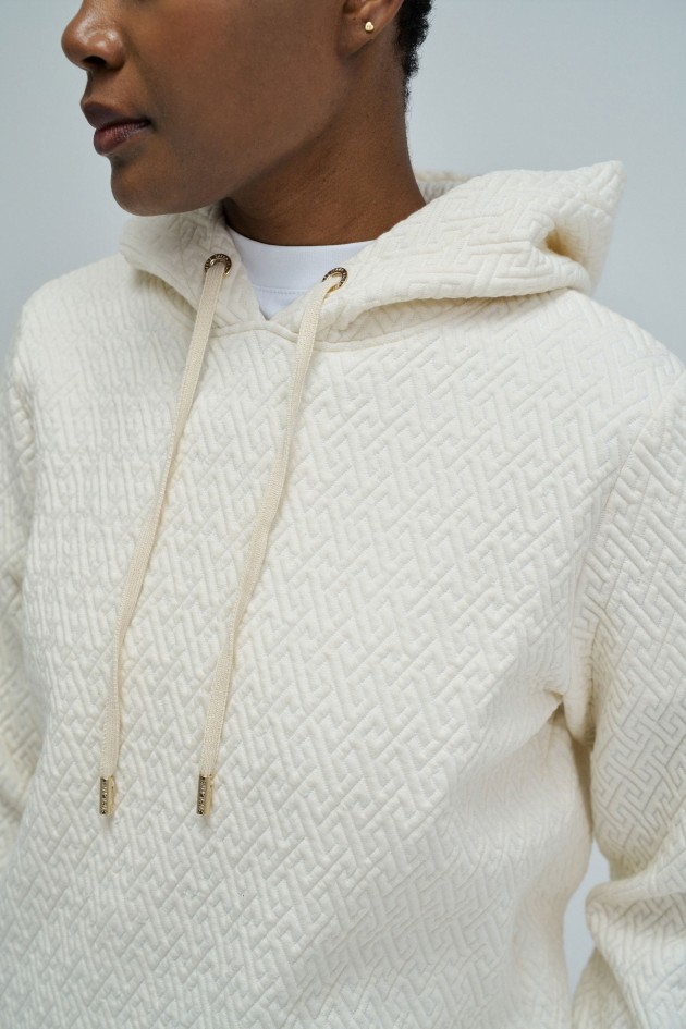 HOODIE COM JACQUARD