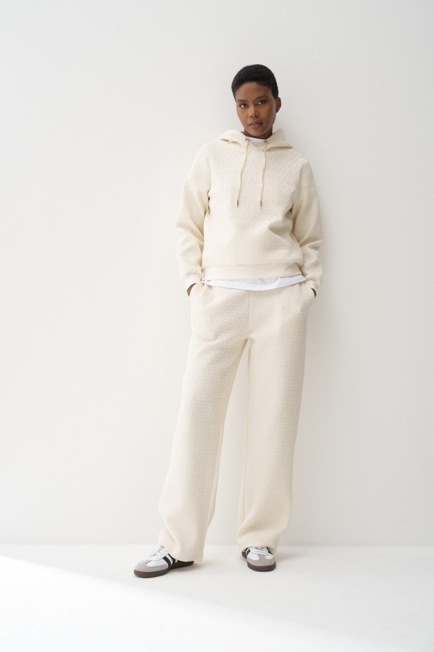 HOODIE COM JACQUARD