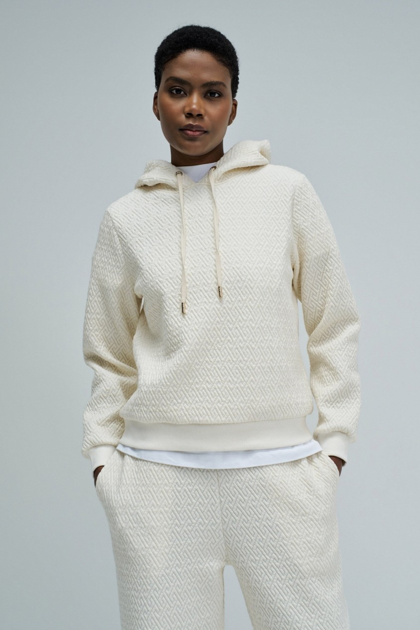 HOODIE CON JACQUARD