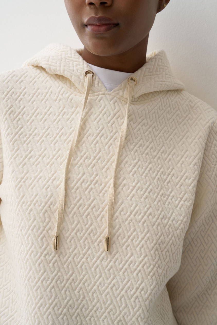 HOODIE CON JACQUARD