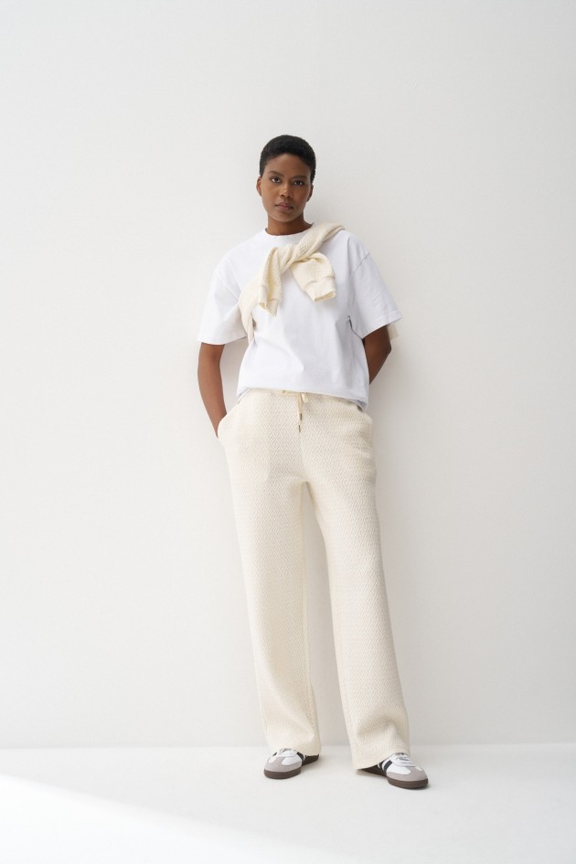 PANTALONES JOGGERS CON JACQUARD