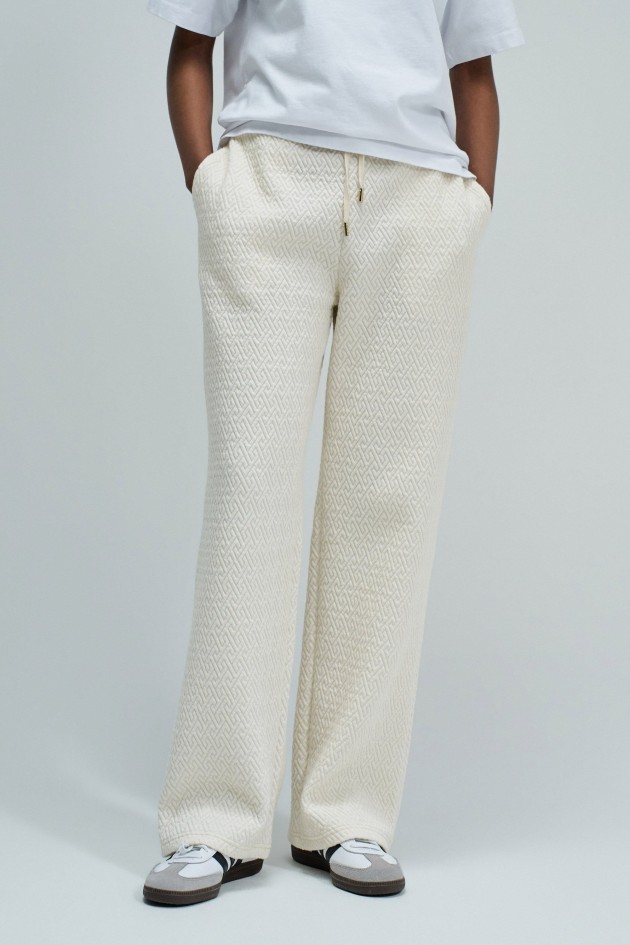 JOGGER TROUSERS WITH JACQUARD