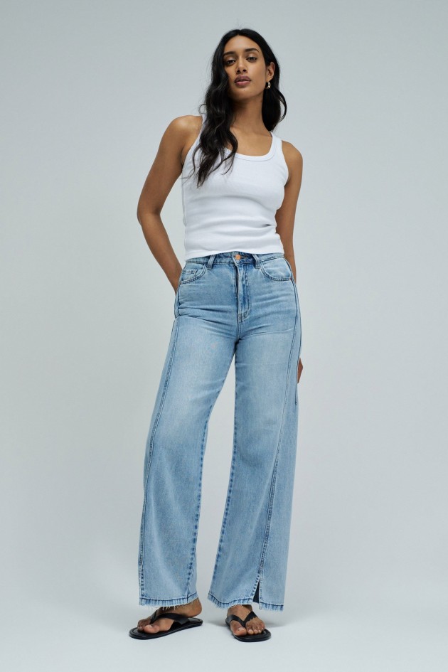 WIDE LEG JEANS
