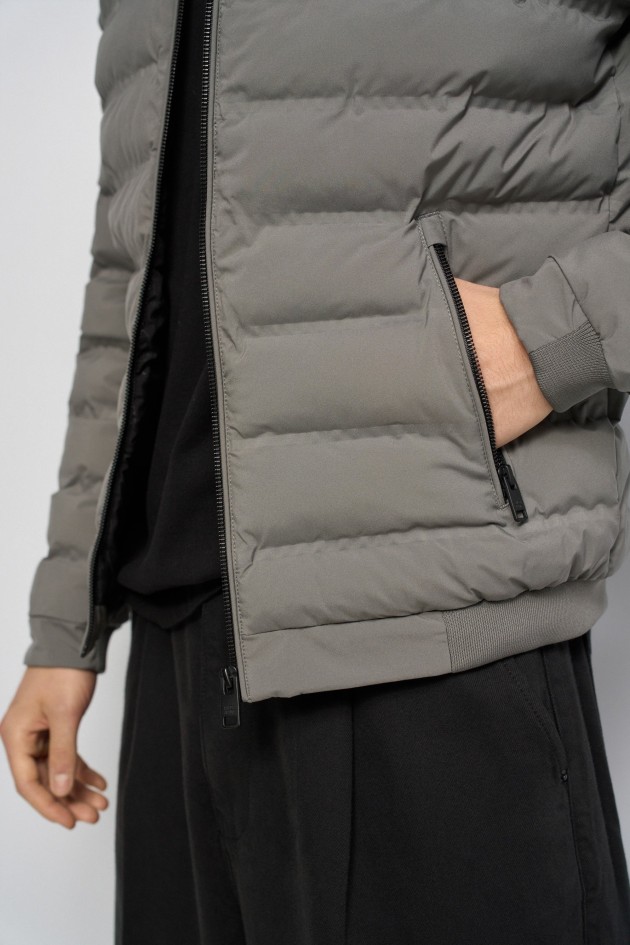 CHAQUETA PUFFER CON BOLSILLOS