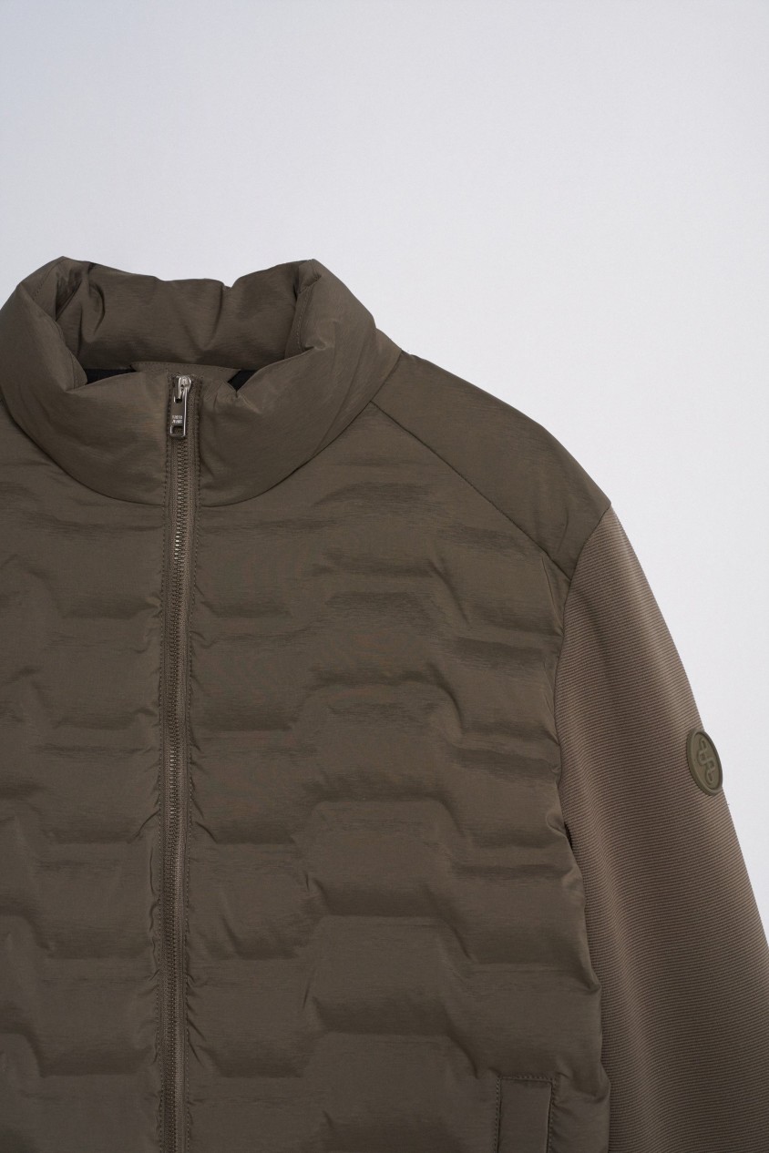 BLOUSON BI-MATIÈRE