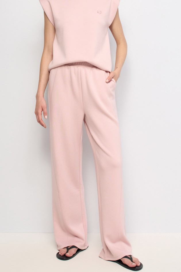 CAL�AS JOGGERS COM PERNA WIDE