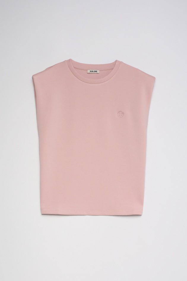 SHOULDER-PAD T-SHIRT