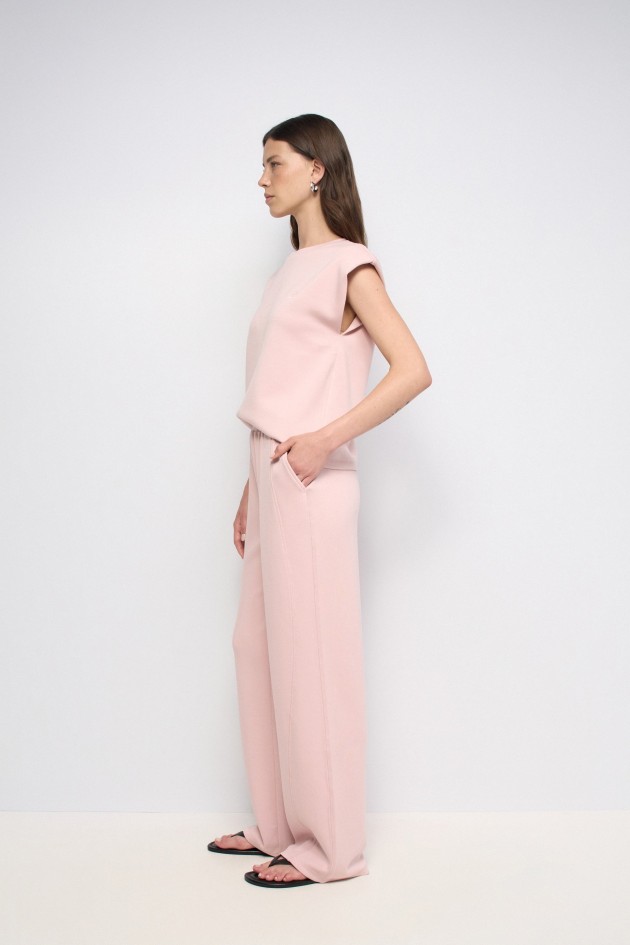 CAL�AS JOGGERS COM PERNA WIDE