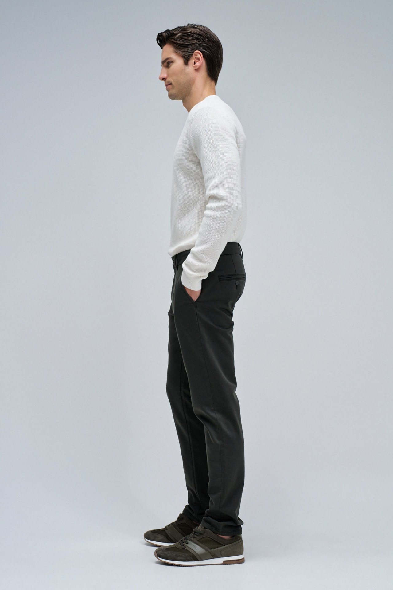 S-ACTIV SLIM FIT CHINO TROUSERS