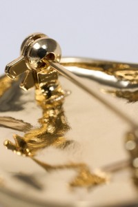 ASYMMETRIC BROOCH