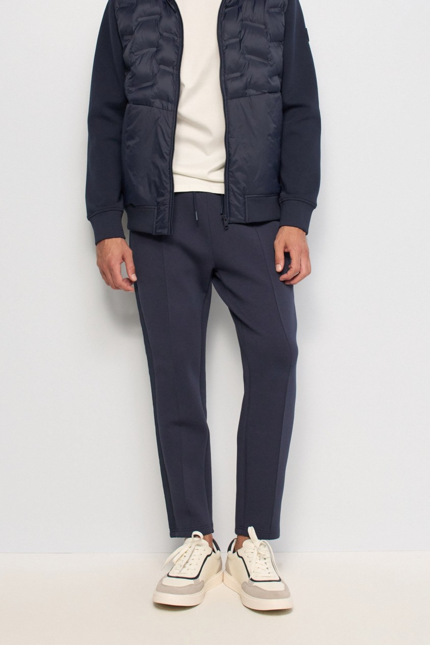 PANTALON JOGGER EN MAILLE