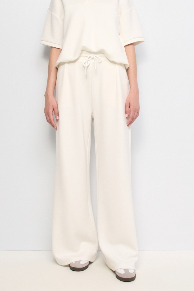 CAL�AS JOGGERS COM PERNA WIDE